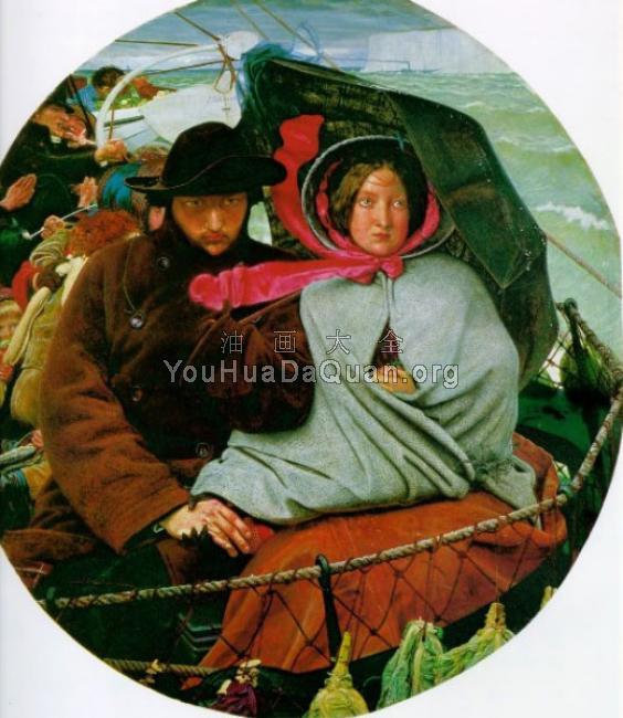 The Last of England by Ford Madox Brown - 福特·马多克斯·布朗